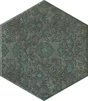 Фото Декор VT\B560\SG23037N Гроссето зеленый 20x23,1