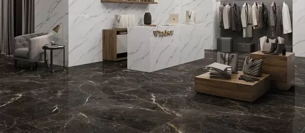 Фото Керамогранит Windsor white SShine 60х120 Испания