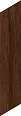 Керамогранит Alpas Alacia Chevron Choco 8x45