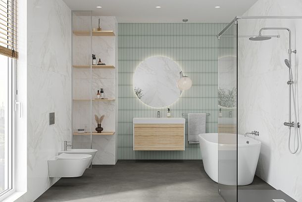 Фото Керамогранит Dolomiti Polished GL 60x120 (MPL-058629) Россия