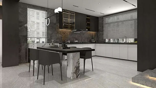 Фото Керамогранит Roma Polished (Sinking Ink) 60x120 (BHW-0015) Китай