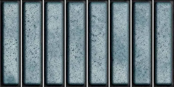 Фото керамическая плитка El Barco Domino Azul Glossy 15x30 Испания