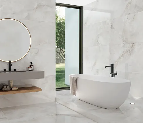Фото Керамогранит Keratile CAS1ORIOPPPA Orion Cream Pul Rect 60x120 Испания