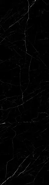 Фото Керамогранит Exterior Ceramica Belgiun Black Brillo High Gloss 15 mm 80x300 Индия