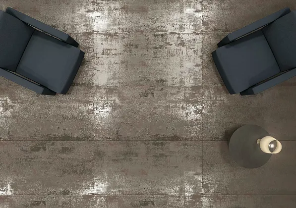 Фото Керамогранит Tau Ceramica Metal Royalblue 60x120 Испания