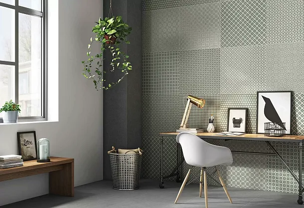 Фото Керамогранит Parco Verde Carving 60x60 Индия