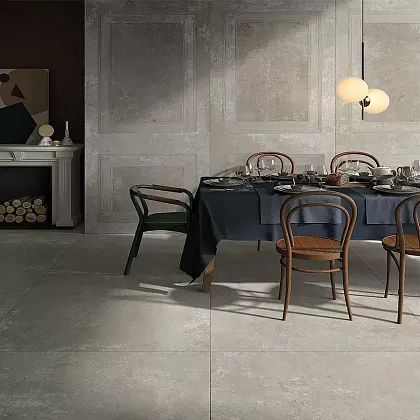 Керамогранит Ghost Taupe Ret 60X120 (PF60004366) для гостиной, для кухни, для прихожей, для туалета, для ванной, для улицы, на теплый пол Фото Керамогранит Ghost Taupe Ret 60X120 (PF60004366) Италия