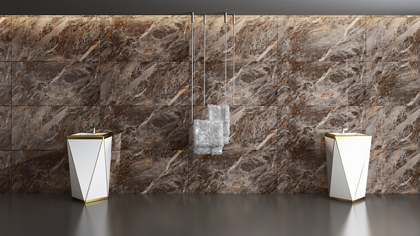 Фото Керамогранит Onyx Perla 60x120 Индия