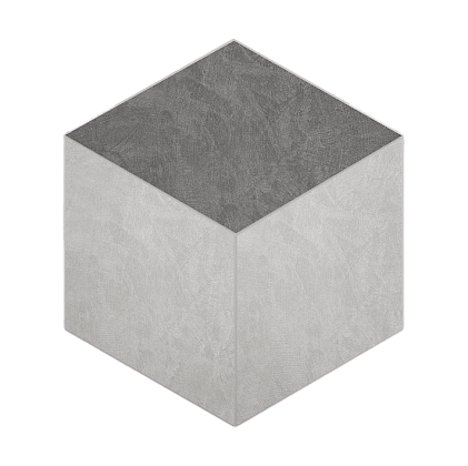 Фото Мозаика Spectrum Cube Milky White SR00/Grey SR01 неполированная 25x29 Россия