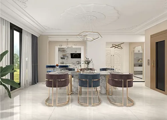 Фото Керамогранит Precious Stone Polished (Sinking Ink) 60x120 (BHW-0018) Китай