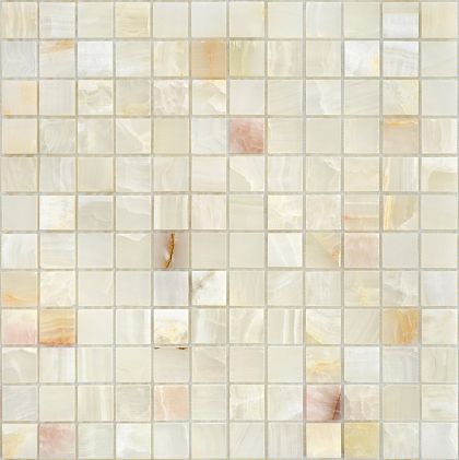 Фото Мозаика LeeDo Ceramica Pietrine Onice Jade Bianco POL 23x23x7 Китай