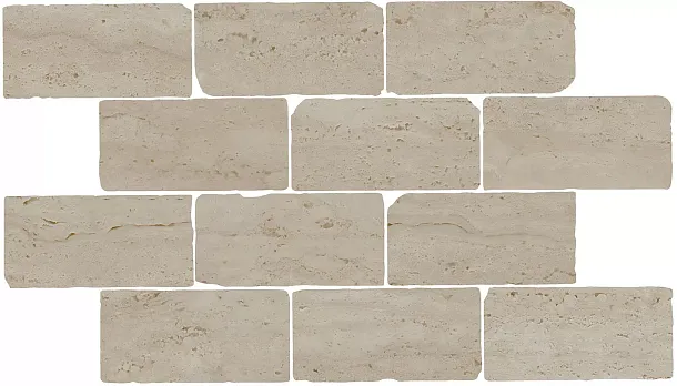 Фото Kerama Marazzi Декор Сан-Марко мозаичный бежевый матовый обрезной 46,5x26,5x0,9 (BR034) Россия