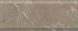 Фото Бордюр BDA027R Серенада бежевый тёмный глянцевый обрезной 30x12