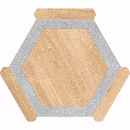 Фото Керамогранит Monopole Oregon Haya Gris 22x25 Испания