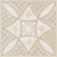 Декор Бахия 2 бежевый светлый глянцевый 9,8x9,8x0,7 (KMD3STA017GN)