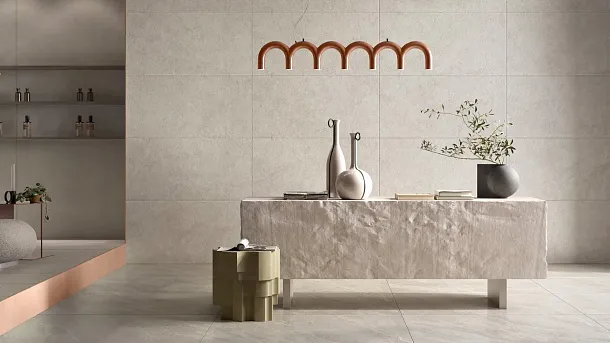 Фото Керамогранит Vitra K958032R0001VTER SandBark Белый Матовый R10B Ректификат 60x120 Турция