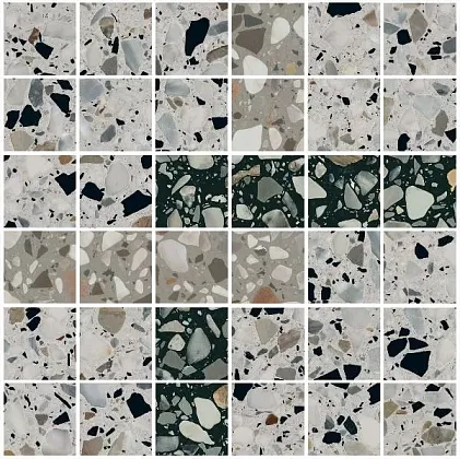 Фото Мозаика SG6531\MM Бричиола 1 мозаичный лаппатированный 30x30 Россия