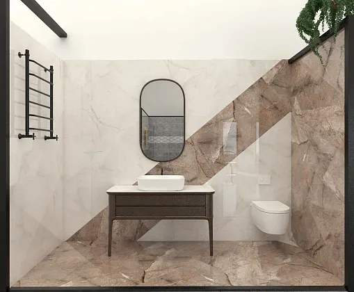 Фото Керамогранит Usak Seramik Manavgat Mocha Polished 60x120 Турция