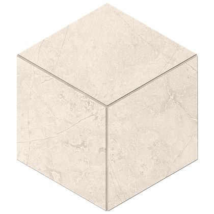 Фото Мозаика Marmulla Light Beige Cube MA02 неполированная 25x29 Россия