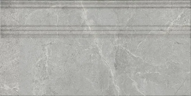 Фото Плинтус Риальто дымчатый глянцевый обрезной 20x40x1,6 (FME026R) Россия