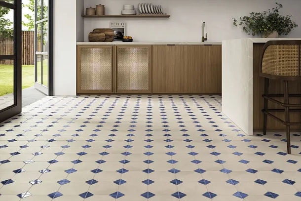 Фото Керамогранит Realonda Dover Sand Cobalt 33.3x33.3 Испания