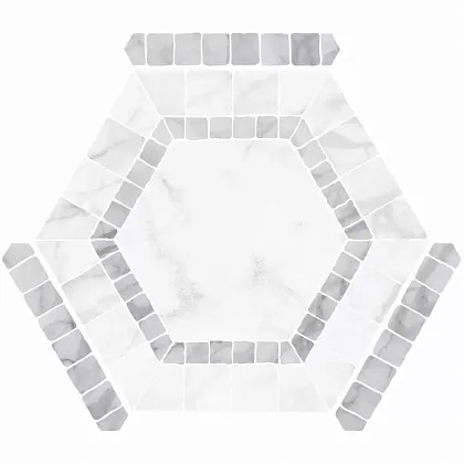 Фото Керамогранит Monopole Ibiza White 22x25 Испания
