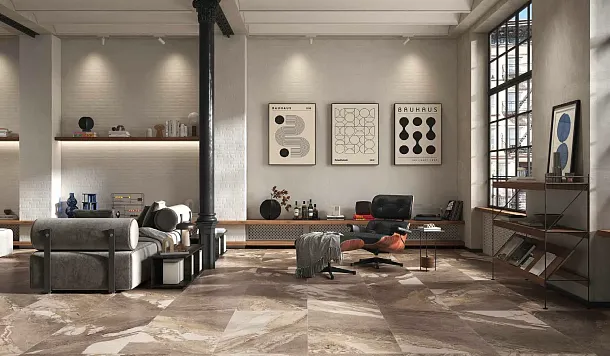 Фото Керамогранит Bottega B71475 Blend Almond Honed 120x280 Италия