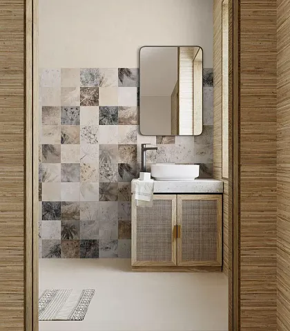 Фото Керамогранит Gayafores Herbal Aqua 33.15x33.15 Испания