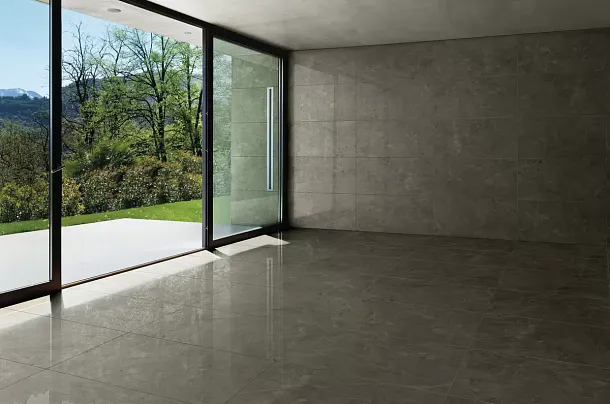 Фото Керамогранит Ariostea P612528 Grey Marble Soft 60х120 Италия