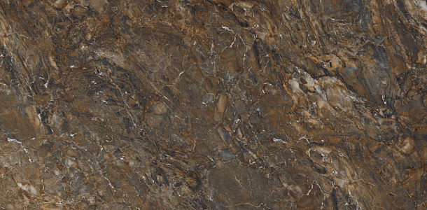 Фото Керамогранит BR04 Bernini Dark Brown неполированный 80x160x11 Россия