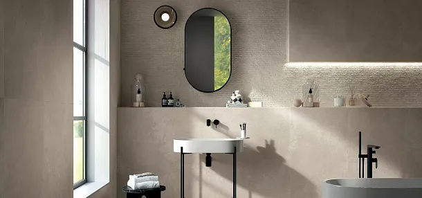 Фото Керамогранит FAP Ceramiche fRLB Nobu White Matt RT R10 60x120 Италия
