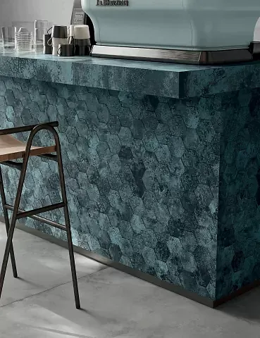 Фото Керамогранит Caesar Alchemy Trace Mint Matt RT R9 60x120 Италия