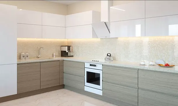 Фото Мозаика Crema Marfil Polished (JMST033) 30.5X30.5 (С0003477) Китай