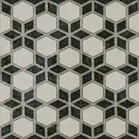 Фото Декор VT\A297\SG1544N Фреджио 4 черно-белый 20x20x8