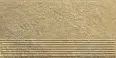 Ступень Paradyz Eremite Beige Stopnica Prosta Struktura Mat B1a 30x60