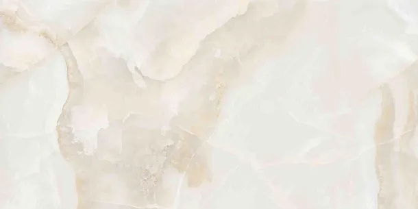 Фото Керамогранит Ennface ENONX7007GL60120 Onix Cream Glossy 60x120 Индия