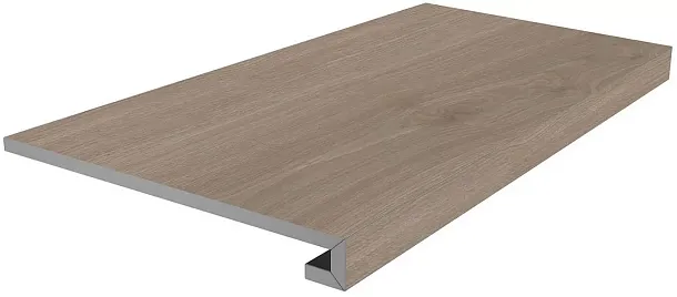 Фото Ступень Kerama Marazzi Альберони коричневый светлый матовый обрезной 33x60x0,9 (SG643820R\GCF) Россия