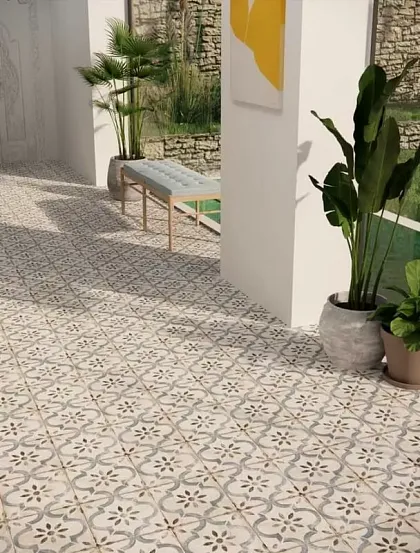 Керамогранит Leeds Blue Pre 45x45 для кухни, для ванной, для туалета, для прихожей Фото Керамогранит Leeds Blue Pre 45x45 Испания