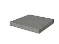 Ступень Kerama Marazzi Касабланка клееная угловая HP серый тёмный матовый обрезной 33x33x0,9 (KM6012G0161RGCA)