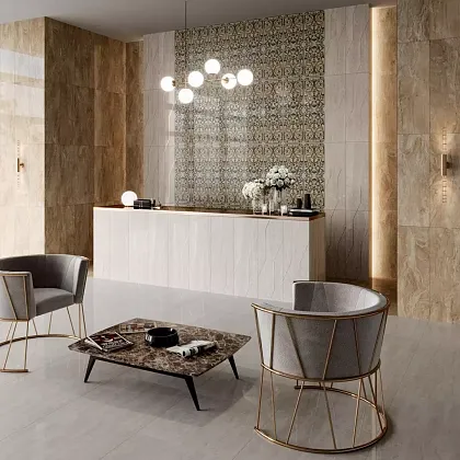 Фото Декор HGD\A518\SG606220RL Эвора центр глянцевый 60x60x0,9 Россия