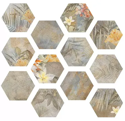 Фото Керамогранит Hibiscus Oxide Matt Hexa 23.2x26.7 Испания