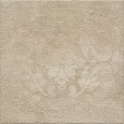 Фото Керамогранит Kerama Marazzi Хадду бежевый матовый декорированный 40,2x40,2x0,8 (KM4040G0051N) Россия