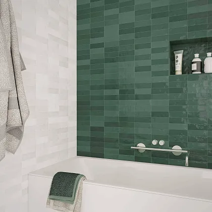 Фото керамическая плитка DNA Tiles 122100 Safi Aqua 5,2х16 Испания
