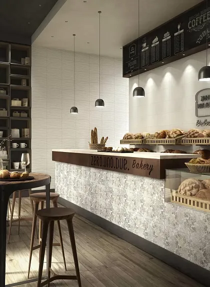 Фото Керамогранит 00R06N13 Woodglam Grigio 10x70 Италия