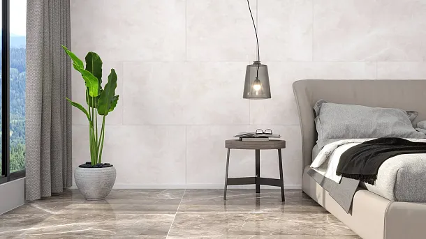 Фото Керамогранит Usak Seramik Venice White Matt 60x120 Турция