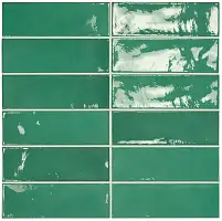 Фото Плитка Equipe 25645 Esmerald Green 6.5x20