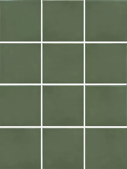 Фото керамическая плитка Бахия зелёный глянцевый 29,8х39,8x0,7 из 12 частей 9,8x9,8 (KM1010G0050N) Россия