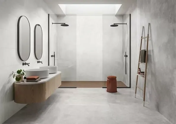 Фото Керамогранит Saime Ceramiche T621395 ICON ASH SAT RET 90x90 Италия