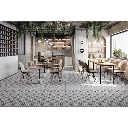 Фото Керамогранит Stylo Black 60х60 Индия