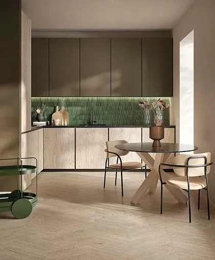 Фото Керамогранит FAP Ceramiche fTJM Plein Air Nut Matt R9 20x120 Италия